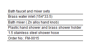 BATH FAUCET & MIXER SET(图4)