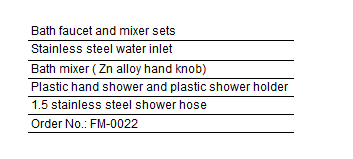 BATH FAUCET & MIXER SET(图3)